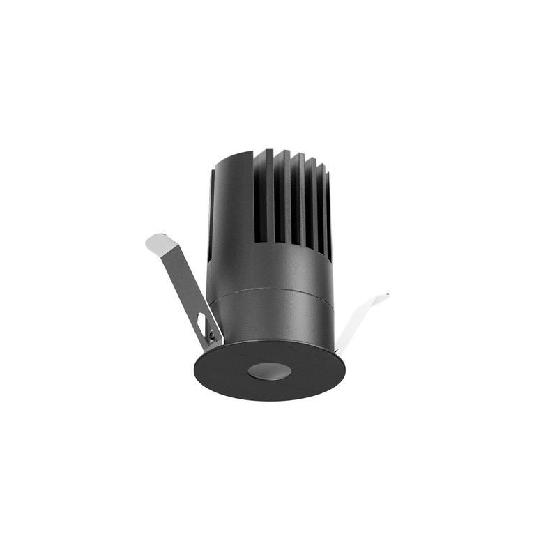 faretto led 18w luce calda 3000k nero da incasso gfa1415c gea luce