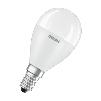Lampadina LED VALUE CLASSIC P E14 8W luce calda 827 Ledvance Osram