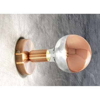 Plafone POINT E27 GEALUCE rame