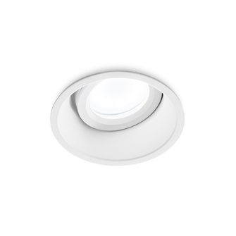 Faretto HELIOS GU10 GEALED tondo bianco ad incasso orientabile