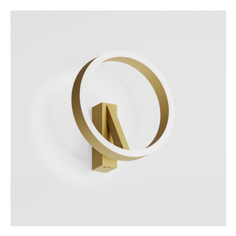 applique led 30w 3000k oro ip20 gealuce criseide a