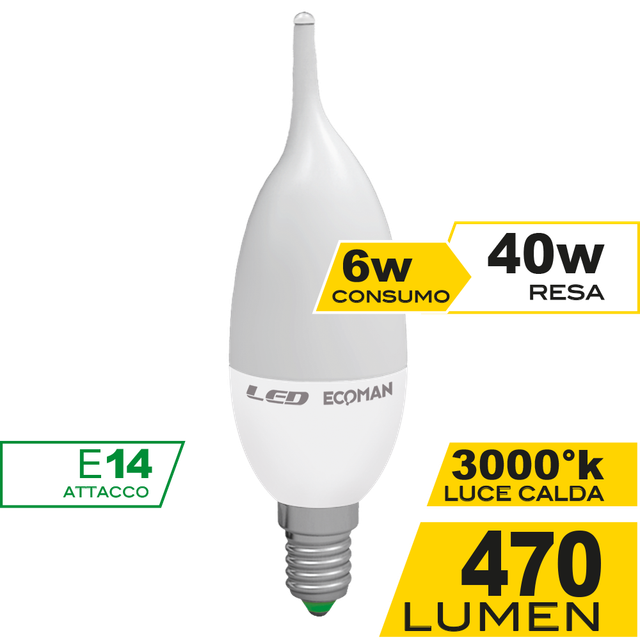 lampadina-led-colpo-di-vento-e14-6w-luce-calda-3000k-ecoman-vetro-ghiaccio