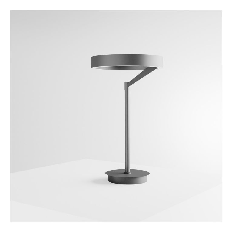 lampada da tavolo led 30w 3000k nero ip20 gealuce criseide l