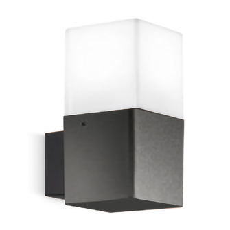 Applique ADITI-UP E27 GEALED antracite IP44