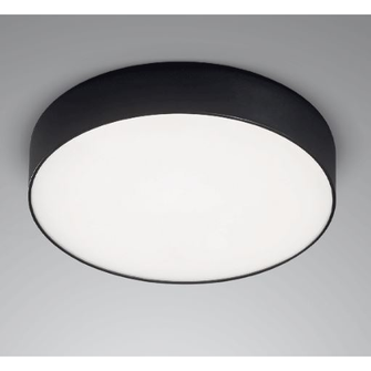 Plafoniera CLOE35 20W luce calda 3000K GEALED medio nero