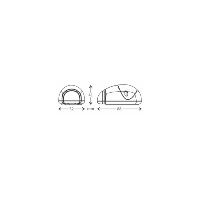 coppia di fotocellule ad infrarossi ftcbe5tn colore nero