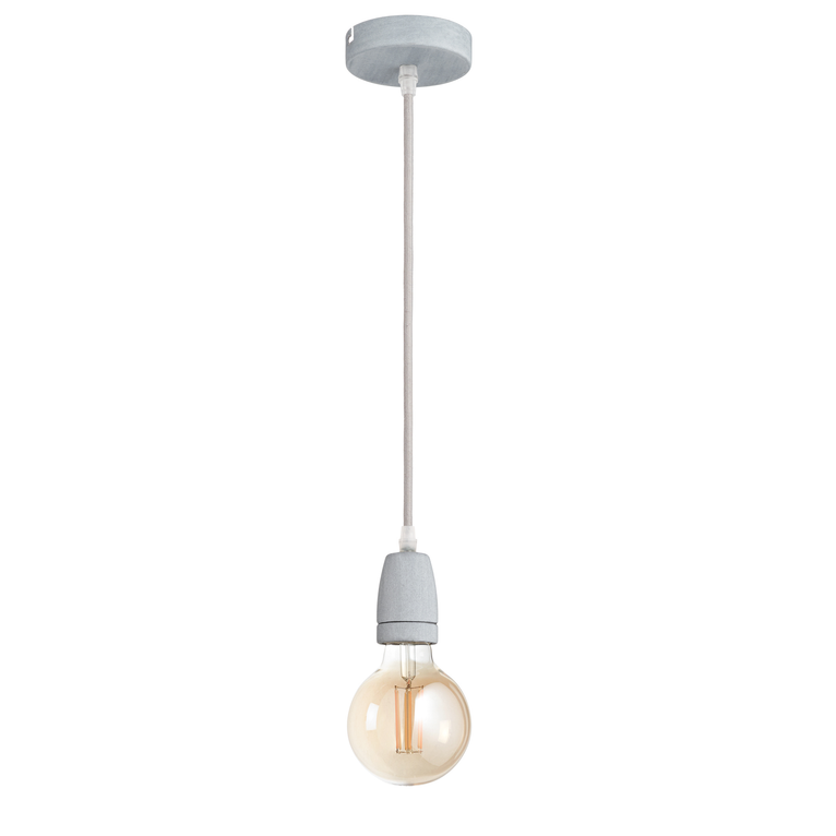 pendente portalampada flip e27 gealuce grigio