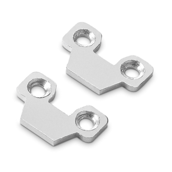 Accessorio tappo LIVERPOOL piccolo per profilo LED GEALED argento 2pz