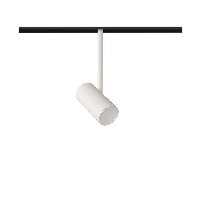 faretto led per binario magnetico 11w 48v 3000k bianco ip20 beneito faure 4769