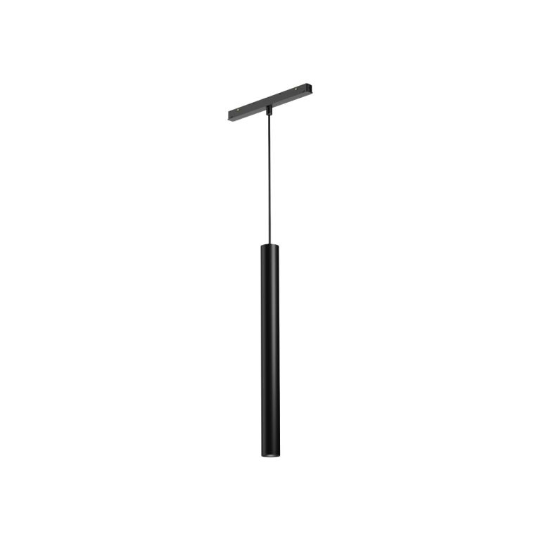 lampadario led 10w 48v 3000k gealuce ip20 nero 400mm