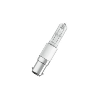 Lampadina alogena HALOLUX CERAM B15d 70W tubolare luce calda