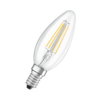 Lampadina LED PARATHOM PRO CLASSIC B E14 5W luce calda 827 Ledvance Osram