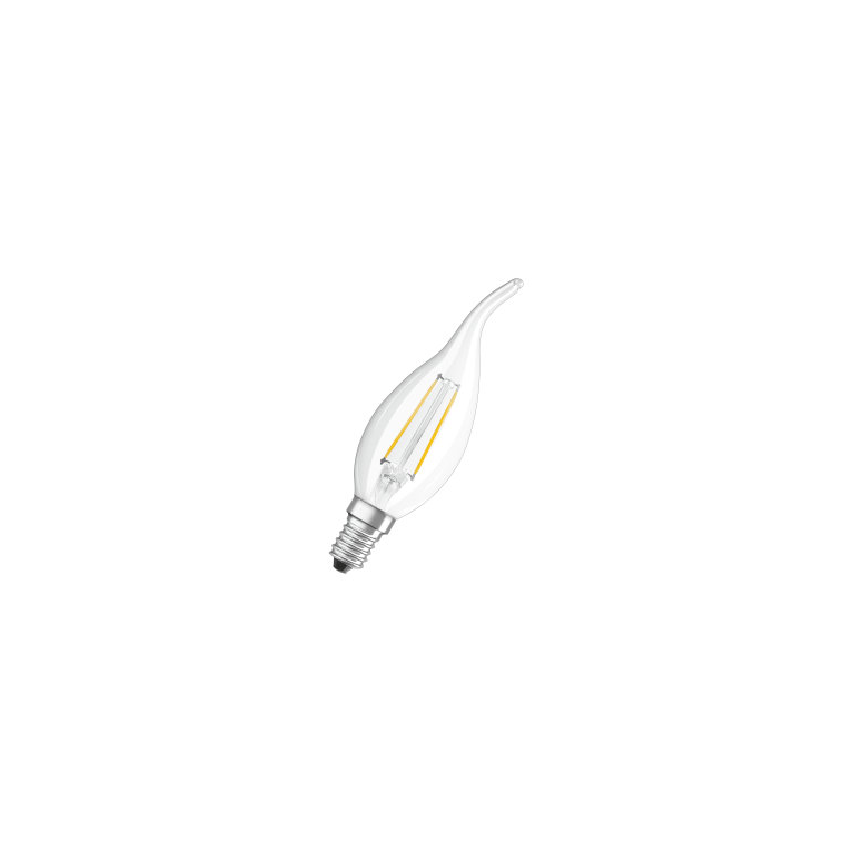 lampadina led parathom classic b e14 4w luce calda 827 ledvance osram colpo di vento