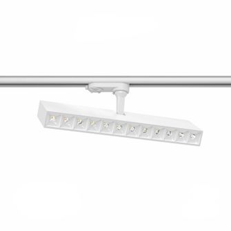 Proiettore per binario ALFA 32W luce calda 2700K BENEITO FAURE bianco 4038