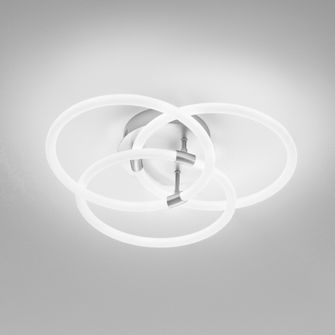 Plafoniera BERTA 50W luce calda 3000K GEALUCE bianco grande