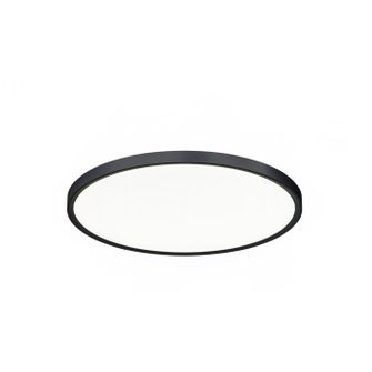 Plafoniera 32W CCT modello rotondo nero IP20 GEALUCE 