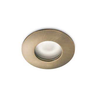 Faretto AURORA GU10 GEALED tondo brunito ad incasso IP65