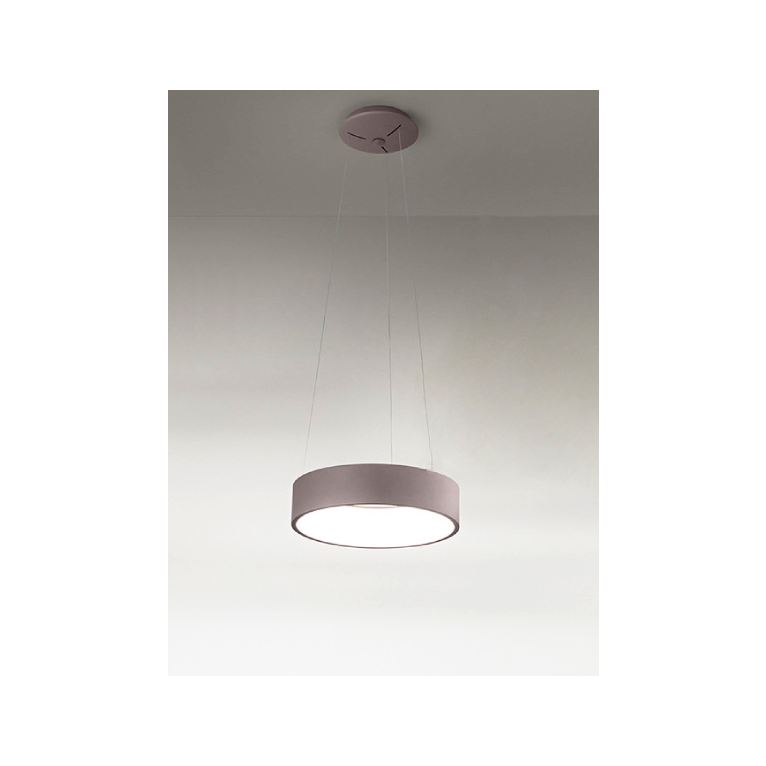 lampadario band diodi 25w luce calda 3200k affralux caffè piccolo