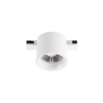 Faretto LED 8W 48V. 3000K IP20 Gealuce cilindro colore bianco 