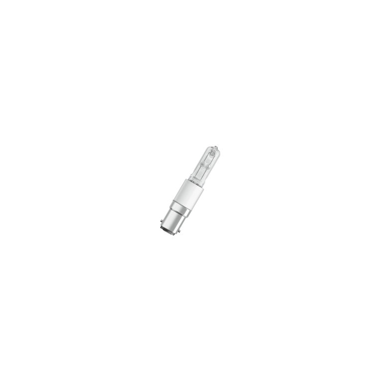 lampadina alogena halolux ceram b15d 70w tubolare luce calda
