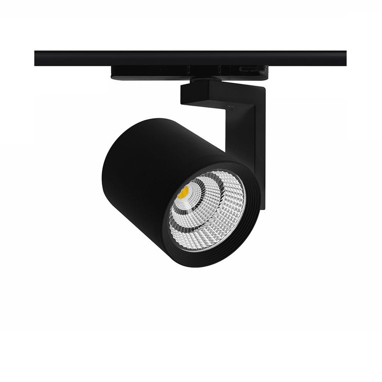 faretto da binario 35w cct nero ip20 beneito faure  4450-v2