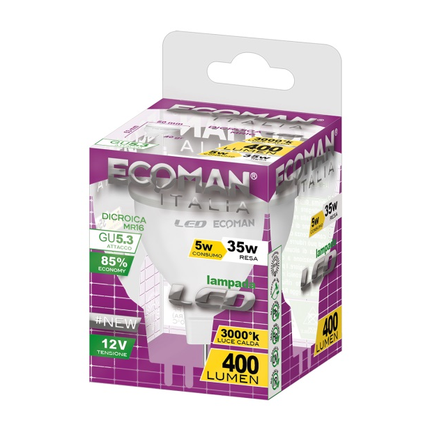 lampadina-led-dicroica-gu5-dot-3-5w-luce-calda-3000k-ecoman-12v-dc