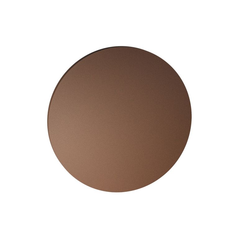 applique led 18w cct rotondo marrone ip65 gealuce 