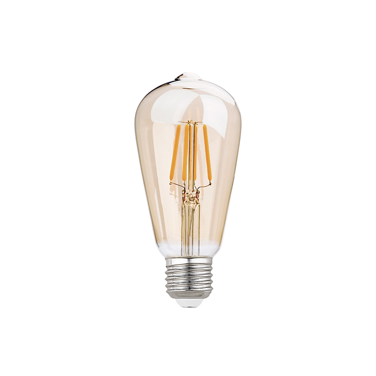 lampadina led gla254v e27 8w luce calda 2200k gealed
