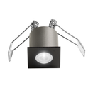 faretto led 3w luce calda 3000k nero da incasso gfa1093c gea luce