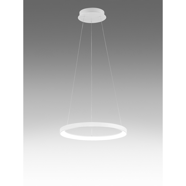 lampadario krizia 38w luce calda 3000k gealuce piccolo bianco