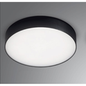 plafoniera cloe35 30w luce naturale 4000k gealed grande nero