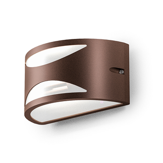 Applique NAMI E27 GEALED marrone IP54