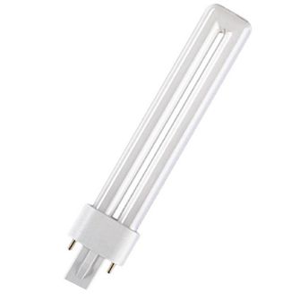 Lampadina Dulux S 9W G23 luce calda 