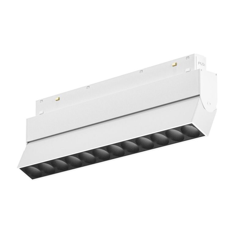 reglette regolabile da binario 12w 3000k bianco gealuce