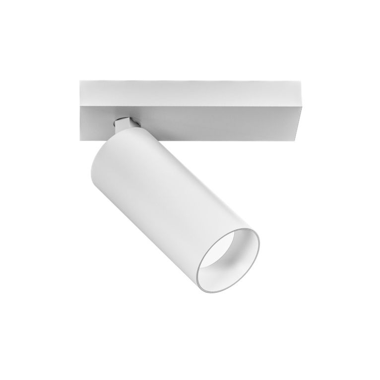 applique orientabile led 12w 3000k bianco gealuce ip20