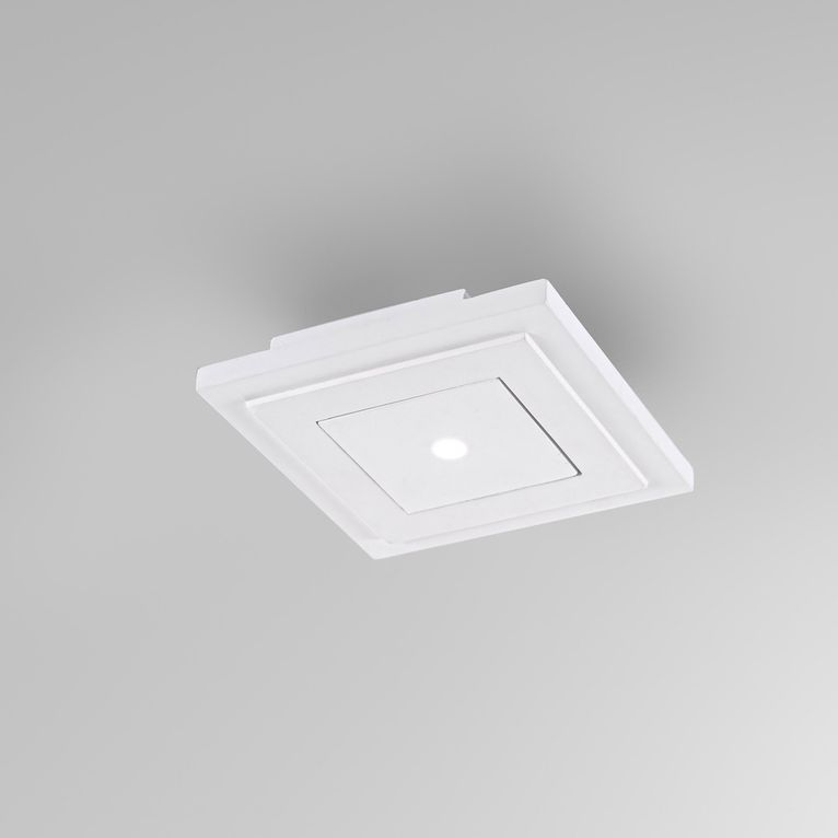 faretto led 11w luce calda 3000k bianco in gesso ad incasso gfa1400 gea luce