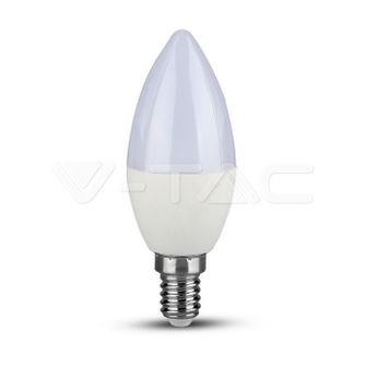 Lampadina LED Candela E14 4.5W luce calda 3000K V-TAC SKU21171