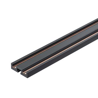 Binario 48V a doppia pista sezionabile Gealuce nero IP20 2m