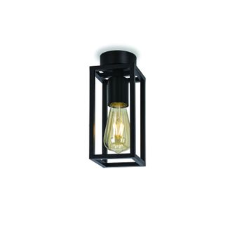 Lampadario Cubic industrial nero E27 Modello 3376