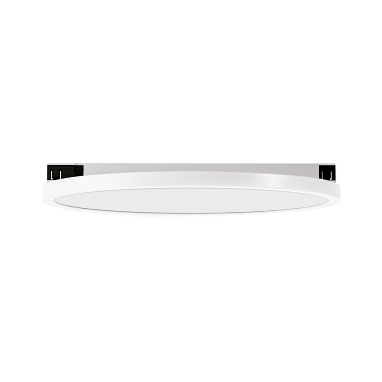 plafoniera led 15w 48v. 3000k ip20 gealuce disco colore bianco 