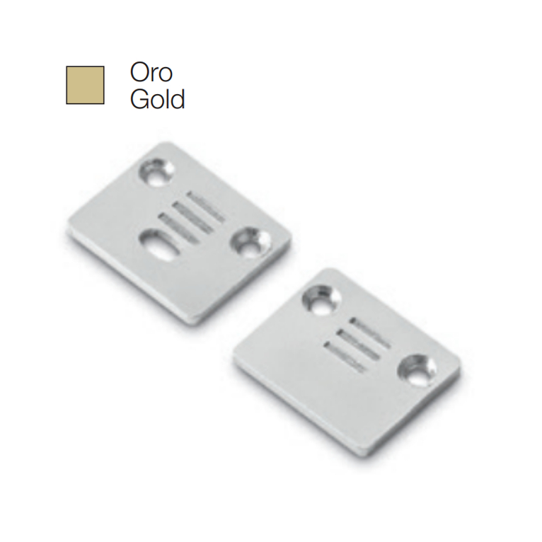 accessorio tappo riga grande per profilo led gealed oro 2pz