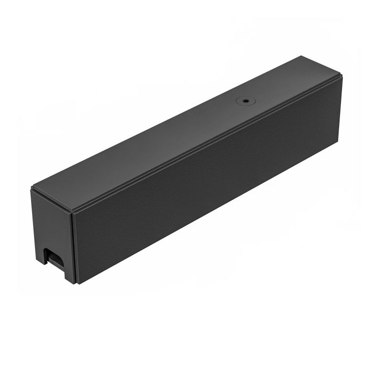 rosone a soffitto per connessione binario gbin30 gealuce nero