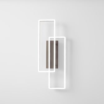 Applique LED 40W 3000K GEALUCE IP20 titanio DYANA A