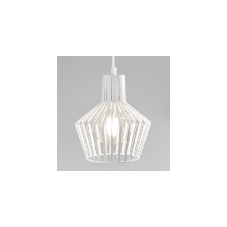 lampadario senza rosone filly e27 gealuce bianco