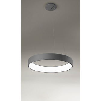 Lampadario BAND DIODI 90W luce calda 3200K AFFRALUX antracite grande