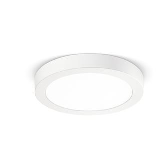 Plafoniera SHAM 18W luce calda 3000K GEALED tondo grande bianco