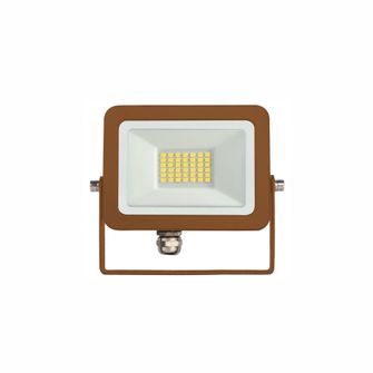 Proiettore SKY 20W luce calda 827 Beneito Faure corten IP65 IK08