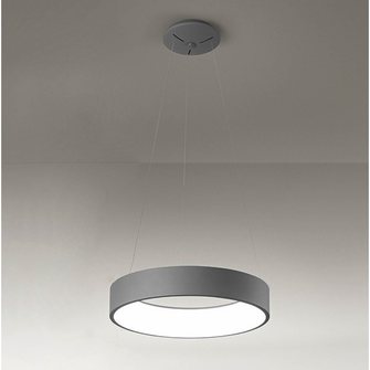Lampadario BAND DIODI 35W luce calda 3200K AFFRALUX antracite medio