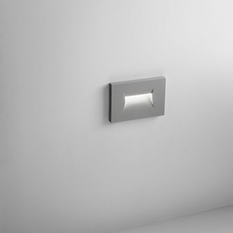 Segnapasso MONNALISA 3W luce naturale 4000K ISYLUCE grigio IP65
