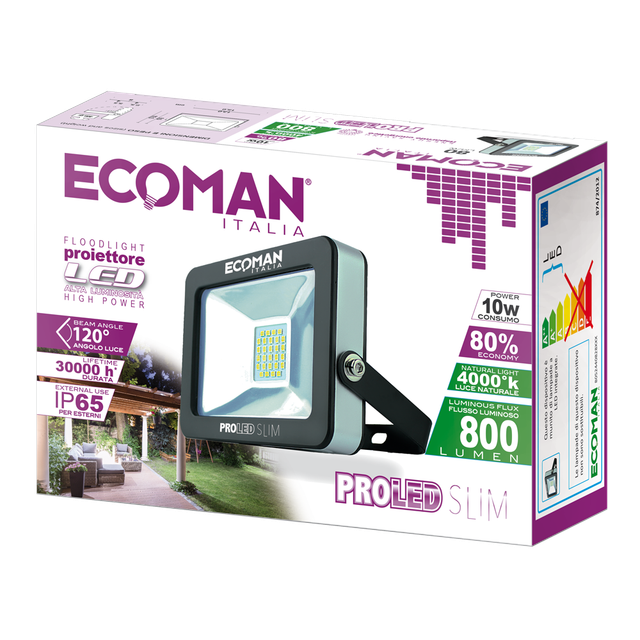 proiettore-led-proled-10w-luce-naturale-4000k-ecoman-nero-ip65-slim